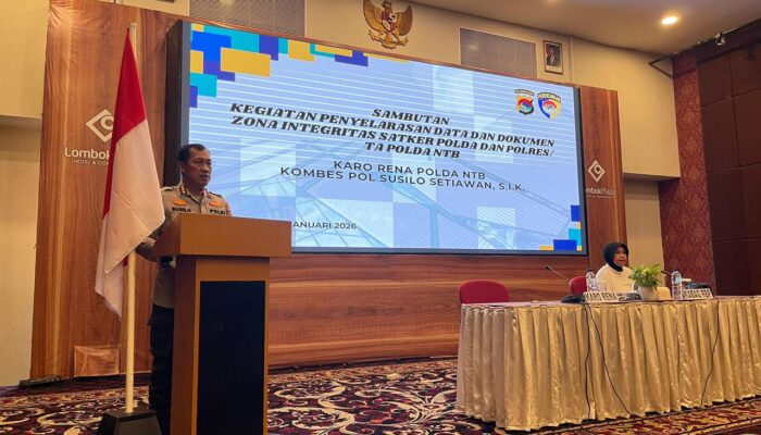 Menuju ZI 2026, Polda NTB Fokus Bereskan Data E-PZI
