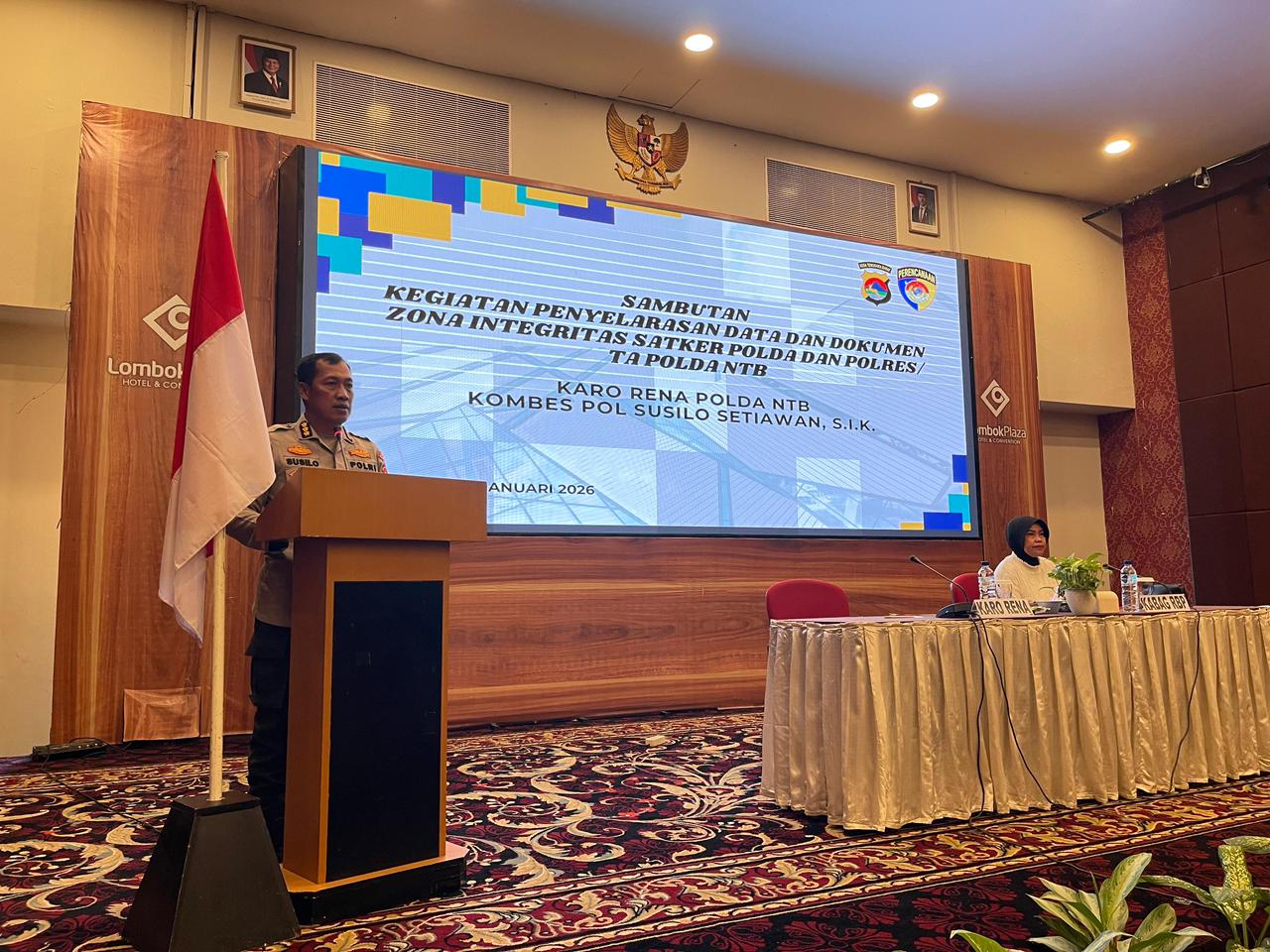 Menuju ZI 2026, Polda NTB Fokus Bereskan Data E-PZI