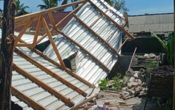 Puting Beliung Terjang Lombok Tengah, Rumah Warga dan Sekolah Rusak