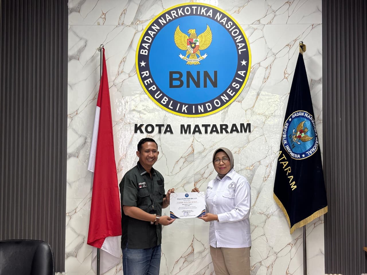 BNN Mataram Apresiasi Prajaniti NTB, Ajak Masyarakat Perangi Narkoba