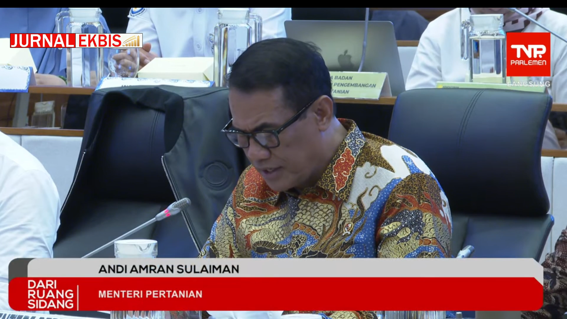 Rapat dengan DPR, Mentan Usulkan Rp5,1 Triliun untuk Pemulihan Pertanian Terdampak Bencana