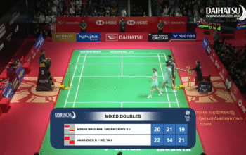 Adnan/Indah Tersingkir Dramatis di Indonesia Masters 2026
