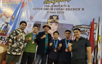 FORKI Lombok Barat Borong 3 Medali di Open Karate Championship Brebes
