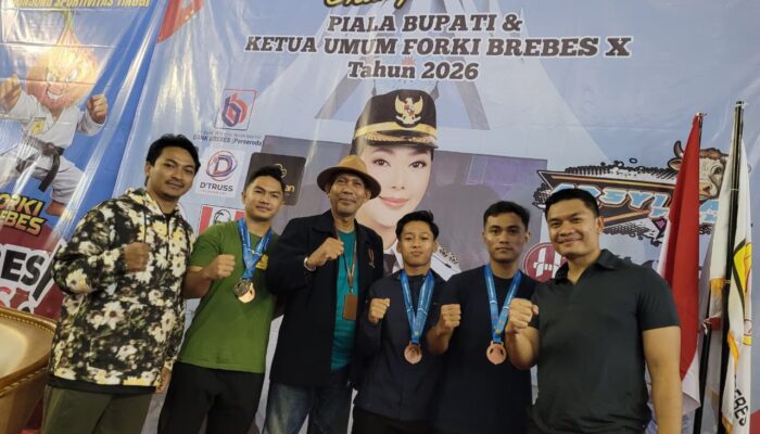 FORKI Lombok Barat Borong 3 Medali di Open Karate Championship Brebes