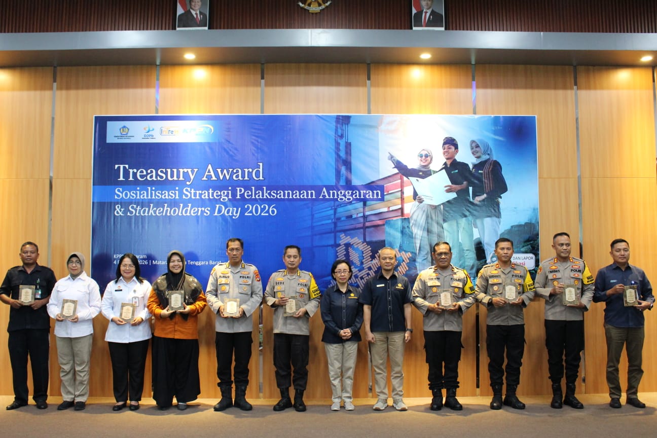 Polda NTB Borong Penghargaan Kinerja Anggaran 2025, Polresta Mataram Terbaik Pagu Besar