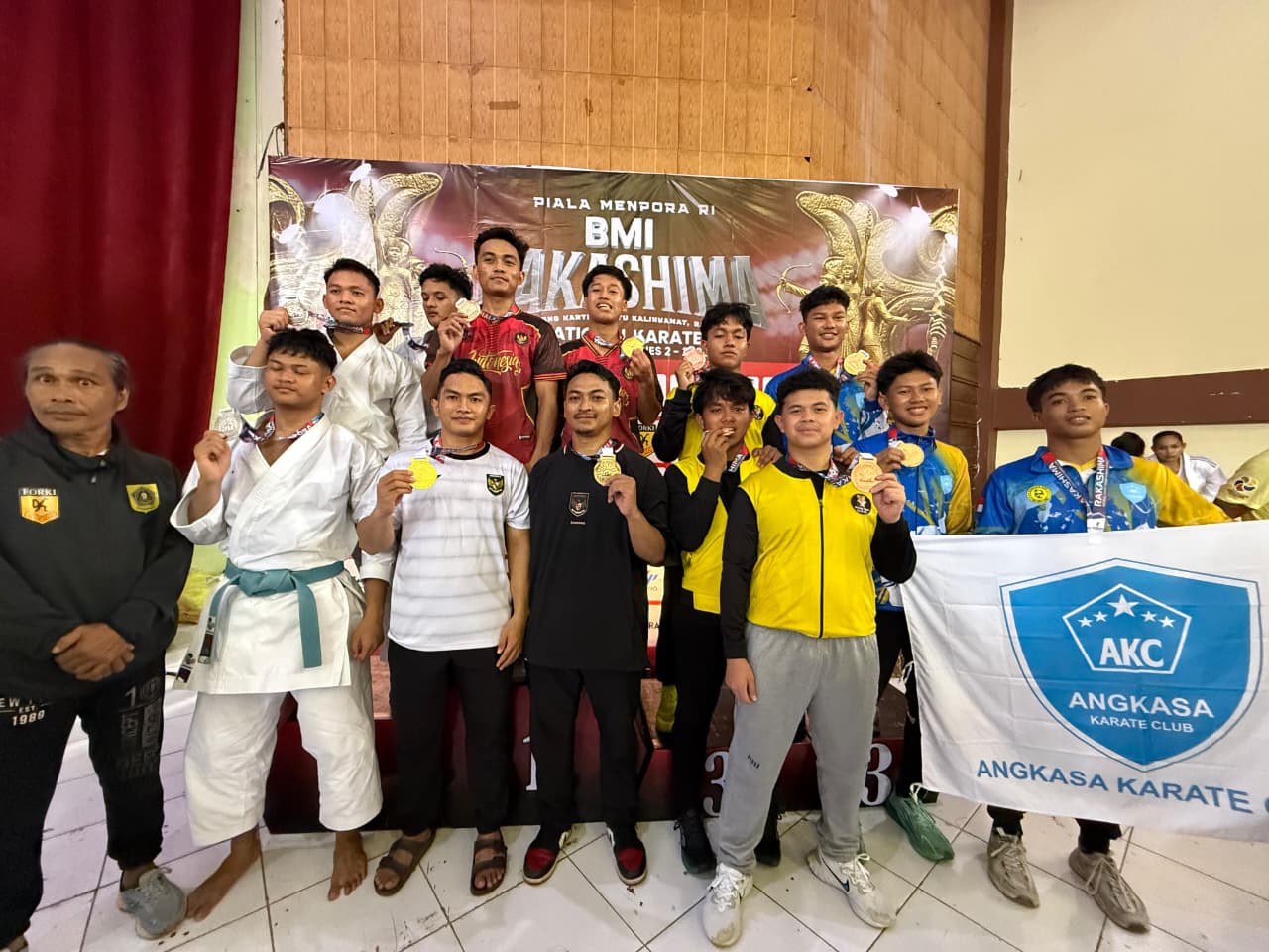 Atlet Forki Lombok Barat Borong Medali di Kejurnas Karate Piala Menpora 2026