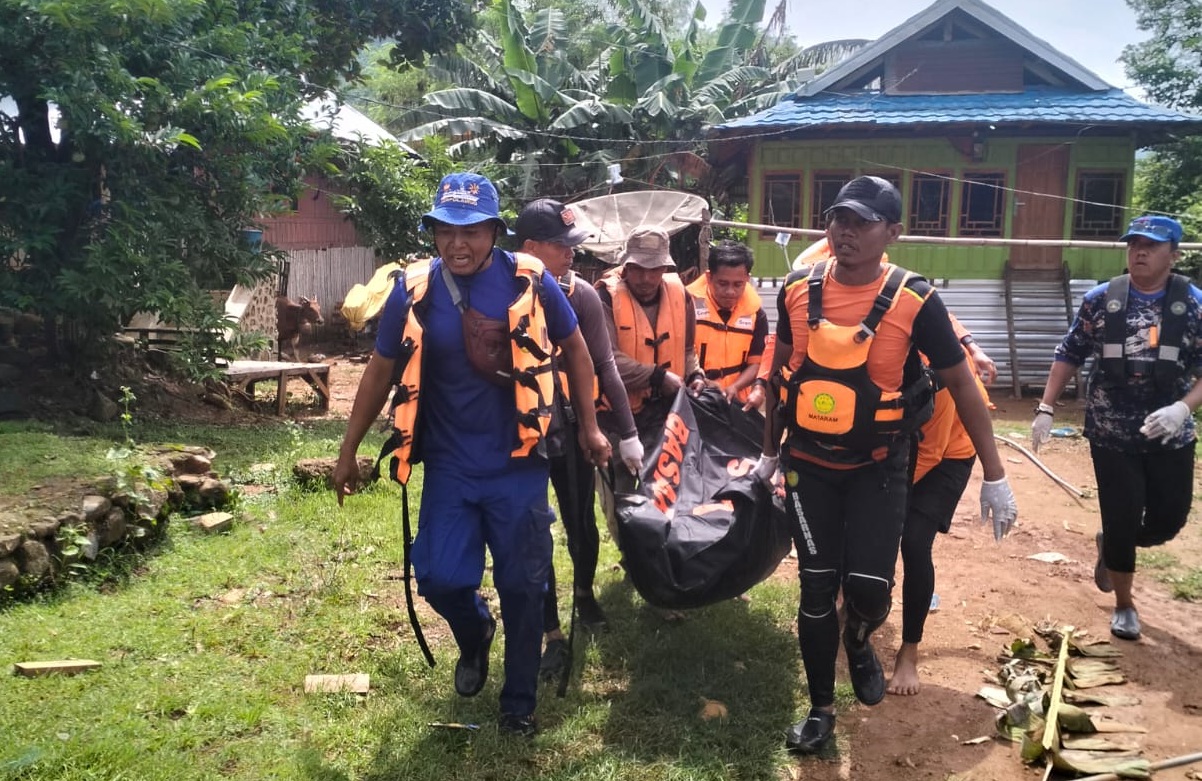 Tragis! Ama One Korban Banjir Desa Hidirasa Ditemukan Meninggal di Dam Sumi