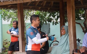 Dekat dengan Warga, Polres Lombok Utara Gelar Goes Kamtibmas di Bayan