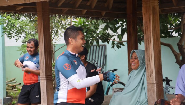 Dekat dengan Warga, Polres Lombok Utara Gelar Goes Kamtibmas di Bayan