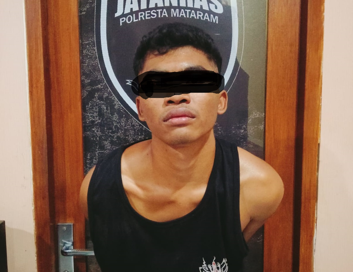 Jambret di Selaparang Mataram Diringkus, Korban Terjatuh dan Luka di Kepala