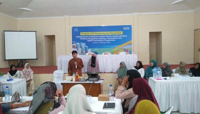 PLN EPI Latih UMKM Pantai Bagek Kembar, Siap Naik Kelas di Era Digital