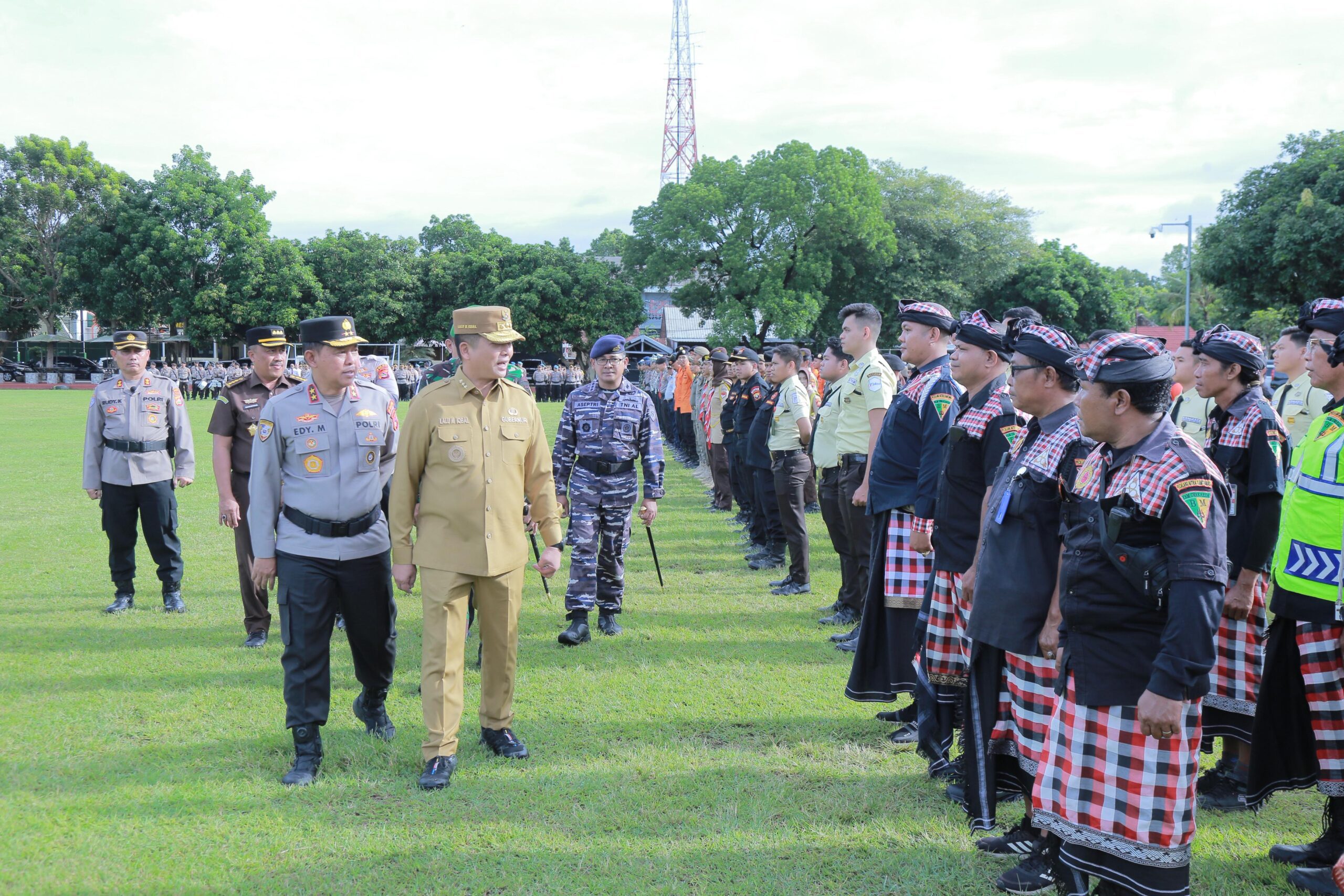 Polda NTB Gelar Apel Siaga Ramadhan 1447 H, Gubernur Minta Pengamanan Titik Rawan Diperketat