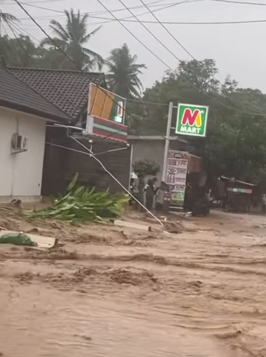 Banjir dan Longsor Terjang Lombok Tengah, Sejumlah Desa Tergenang