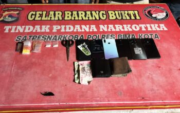 Polisi Bongkar Peredaran Sabu 2,02 Gram di Wera Bima, 6 Orang Diamankan
