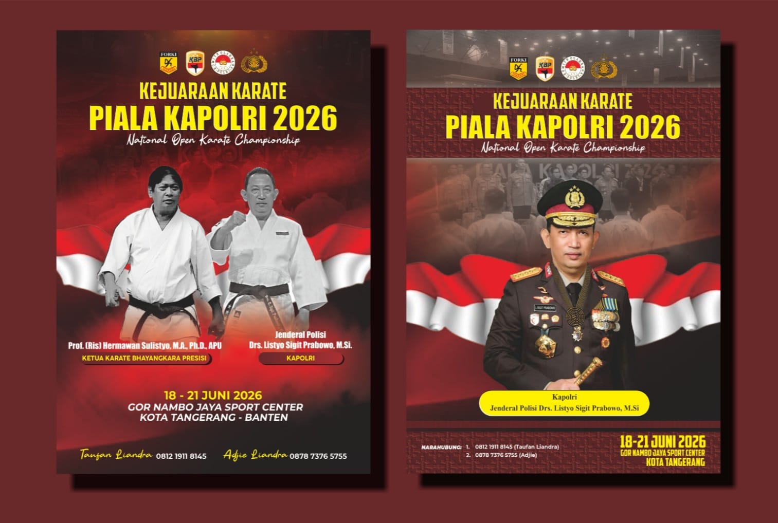 Kejurnas Karate Piala Kapolri 2026 Digelar 18–21 Juni, Panggung Seleksi Menuju Level Elite
