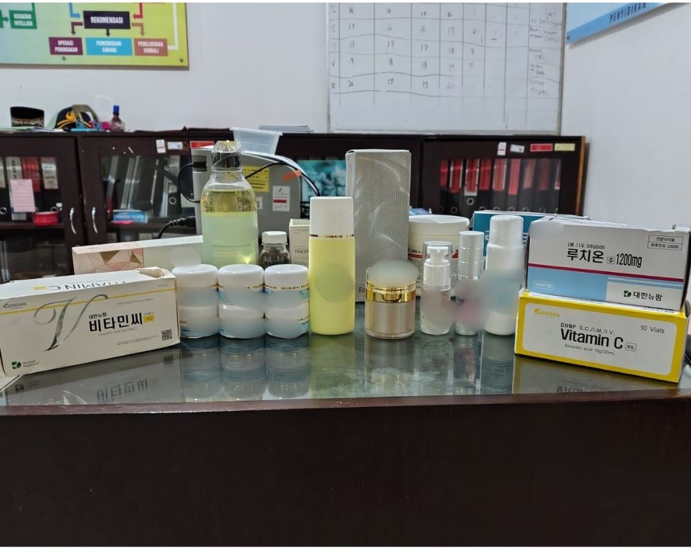 BBPOM Mataram Bongkar Dugaan Kosmetik & Obat Ilegal di Lotim, Nilai Rp22 Juta