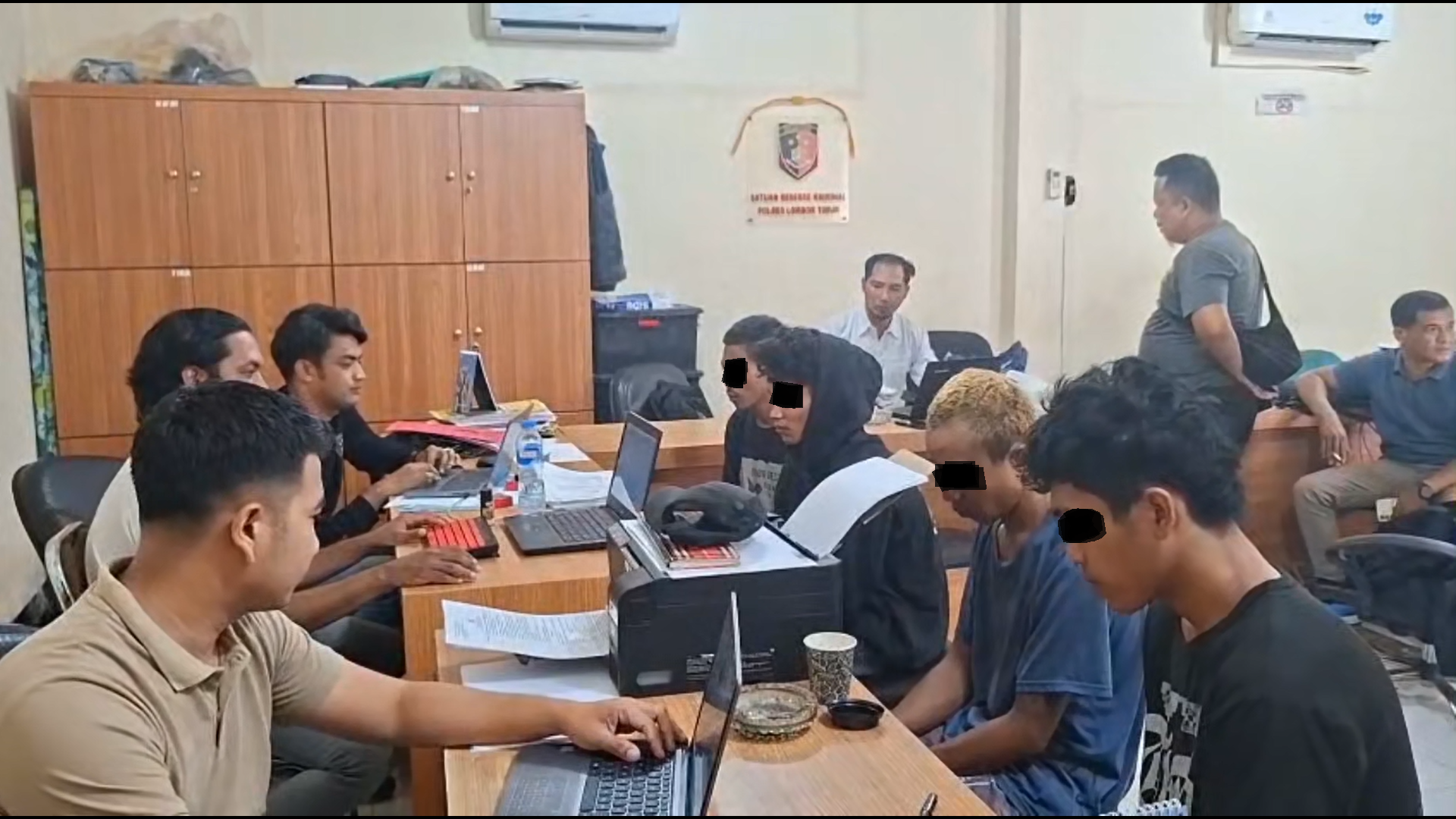 Enam Residivis Curanmor Dibekuk di Lombok Timur, Polisi Sita 17 Motor