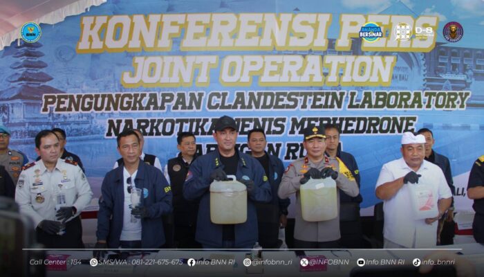 BNN Bongkar Lab Narkoba Mephedrone di Villa Gianyar, WN Rusia Ditangkap