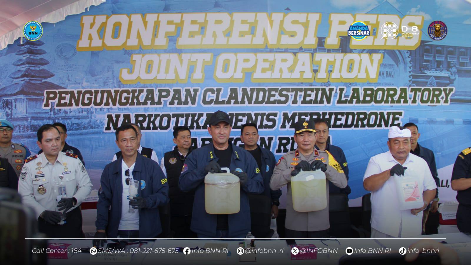 BNN Bongkar Lab Narkoba Mephedrone di Villa Gianyar, WN Rusia Ditangkap