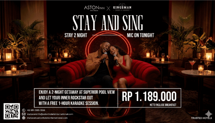 Staycation Seru di Mataram: Aston Inn Luncurkan Paket “Stay and Sing”