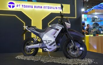 United RX6000 Meluncur, Motor Listrik Bergaya Trail dengan Jarak Tempuh 120 Km