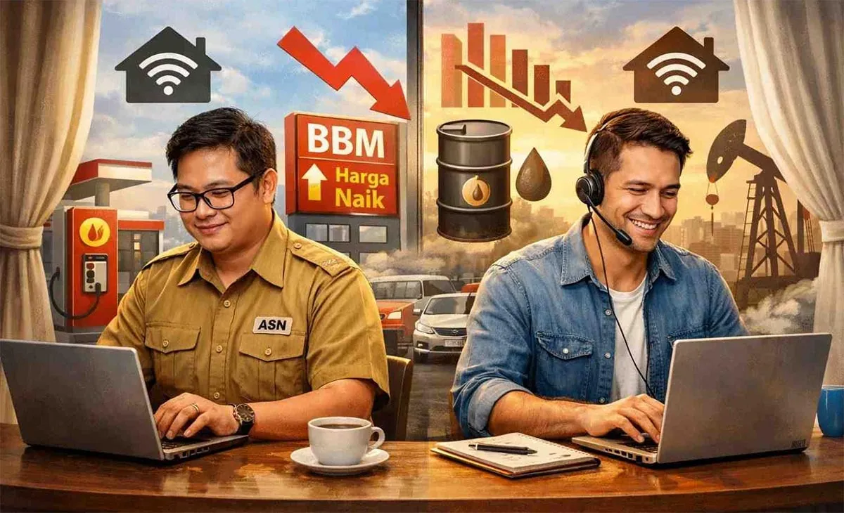 WFH Tiap Jumat Mulai 1 April, Pemerintah Pangkas Perjalanan Dinas dan Kendaraan Dinas