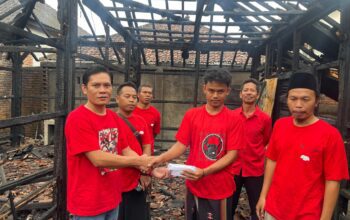 Solidaritas PDI Perjuangan, Kader Lombok Timur Korban Kebakaran Dapat Santunan