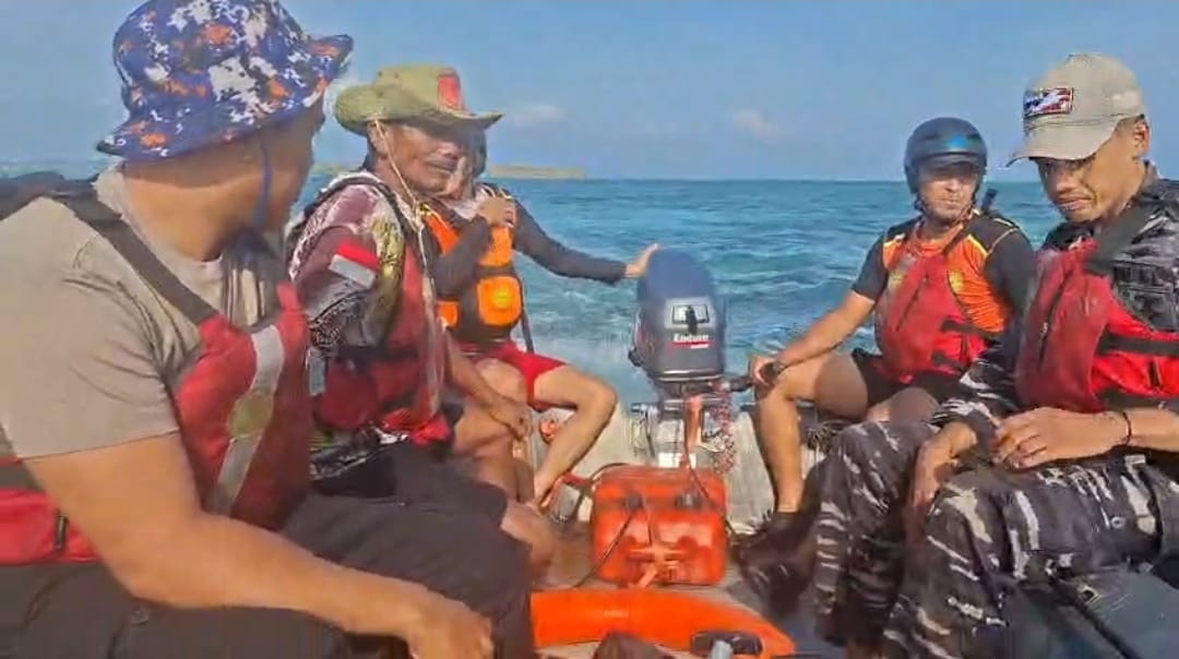 Kapal Terbalik di Perairan Kaliantan Lombok Timur, Satu ABK Hilang Terseret Arus