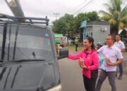 Polres Lombok Utara Bagi 200 Takjil di Simpang Lendang Bagian, Warga Sambut Antusias