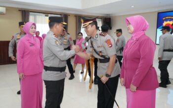 AKBP Mubiarto Banu Kristanto Resmi Dilantik Jadi Kapolres Bima Kota, Ini Pesan Kapolda NTB