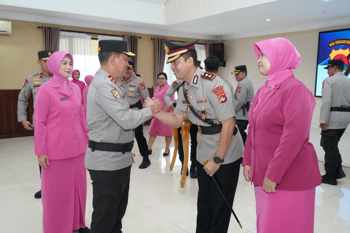 AKBP Mubiarto Banu Kristanto Resmi Dilantik Jadi Kapolres Bima Kota, Ini Pesan Kapolda NTB