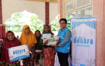 Sambut Idul Fitri, PLN Indonesia Power Jeranjang Salurkan 367 Paket Sembako untuk Warga Dhuafa