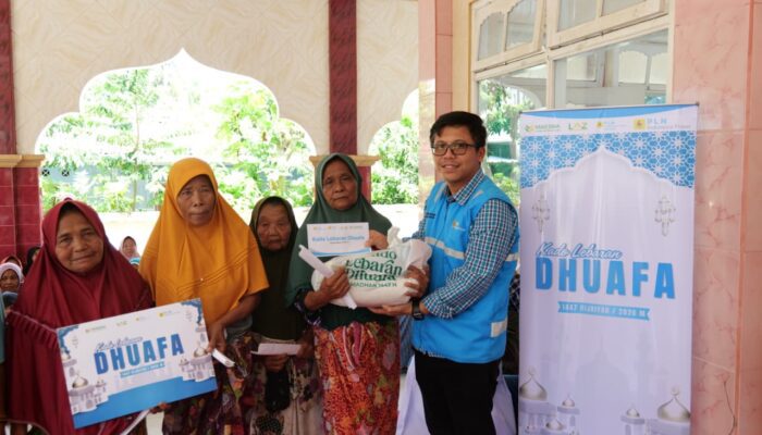 Sambut Idul Fitri, PLN Indonesia Power Jeranjang Salurkan 367 Paket Sembako untuk Warga Dhuafa