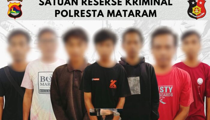 Polisi Bongkar Jaringan Curanmor di Mataram, 2 Pelaku Utama dan 5 Penadah Ditangkap