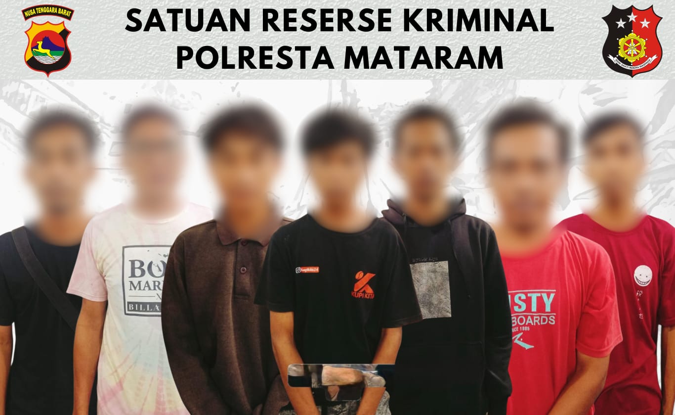 Polisi Bongkar Jaringan Curanmor di Mataram, 2 Pelaku Utama dan 5 Penadah Ditangkap