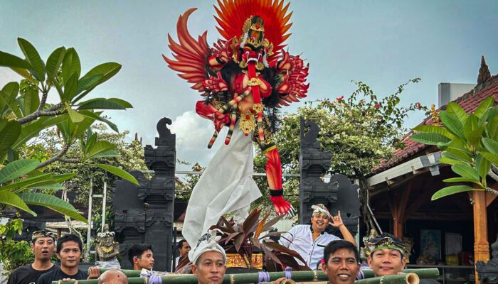 Dari Balik Jeruji: Ritual Mecaru dan Ogoh-Ogoh Hidupkan Semangat WBP