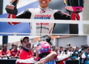 Veda Ega Pratama Cetak Sejarah, Finis P3 Moto3 GP Brasil