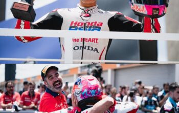 Veda Ega Pratama Cetak Sejarah, Finis P3 Moto3 GP Brasil