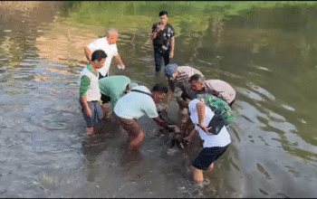 Penemuan Mayat di Sungai Remeneng Narmada Gegerkan Warga, Korban Tanpa Identitas