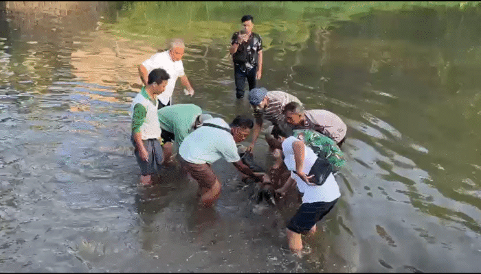 Penemuan Mayat di Sungai Remeneng Narmada Gegerkan Warga, Korban Tanpa Identitas