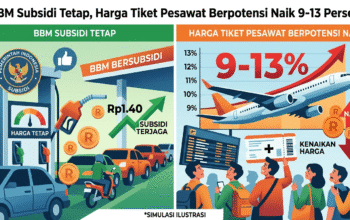 Tiket Pesawat Berpotensi Naik, Menhub Setujui Kenaikan Fuel Charge 38 Persen