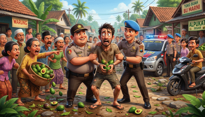 Warga Aikmel Tangkap Terduga Pencuri Alpukat, Polisi Imbau Tak Main Hakim Sendiri