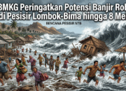 BMKG Peringatkan Potensi Banjir Rob di Pesisir Lombok-Bima hingga 8 Mei