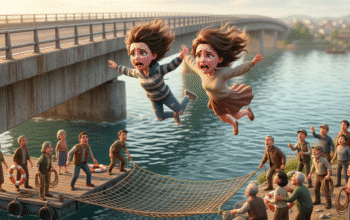 Dua Kakak Beradik Lompat dari Jembatan Meninting, Aksi Warga Selamatkan Nyawa Korban