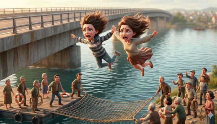 Dua Kakak Beradik Lompat dari Jembatan Meninting, Aksi Warga Selamatkan Nyawa Korban