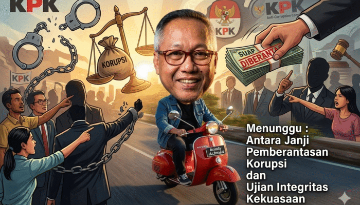 Menunggu : Antara Janji Pemberantasan Korupsi dan Ujian Integritas Kekuasaan