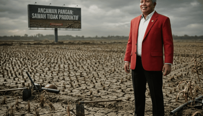 Ketika Tanah Mulai “Lelah”: Sinyal Bahaya Krisis Pangan yang Tak Boleh Diabaikan
