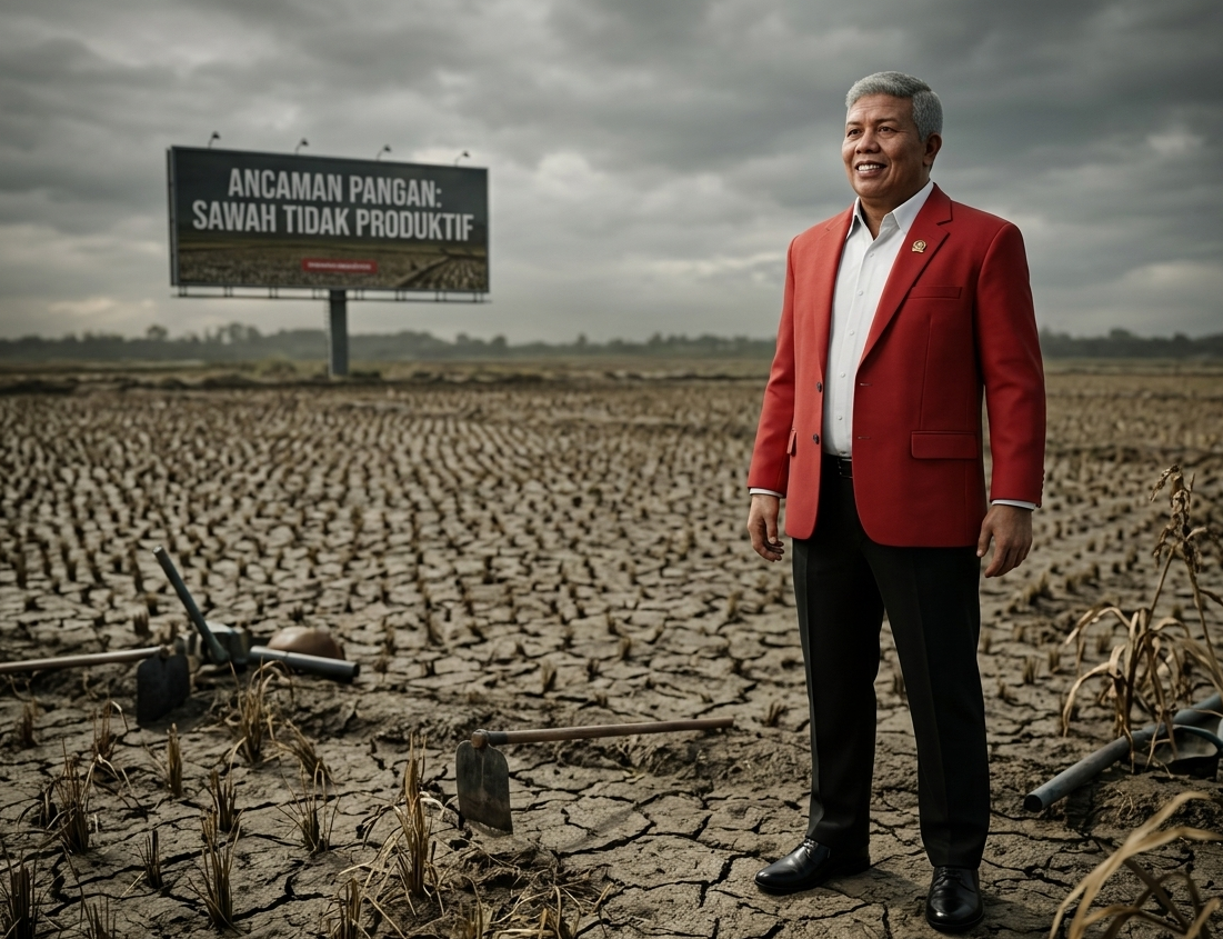 Ketika Tanah Mulai “Lelah”: Sinyal Bahaya Krisis Pangan yang Tak Boleh Diabaikan