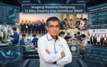 Magang Nasional Rampung, 14 Ribu Peserta Siap Sertifikasi BNSP