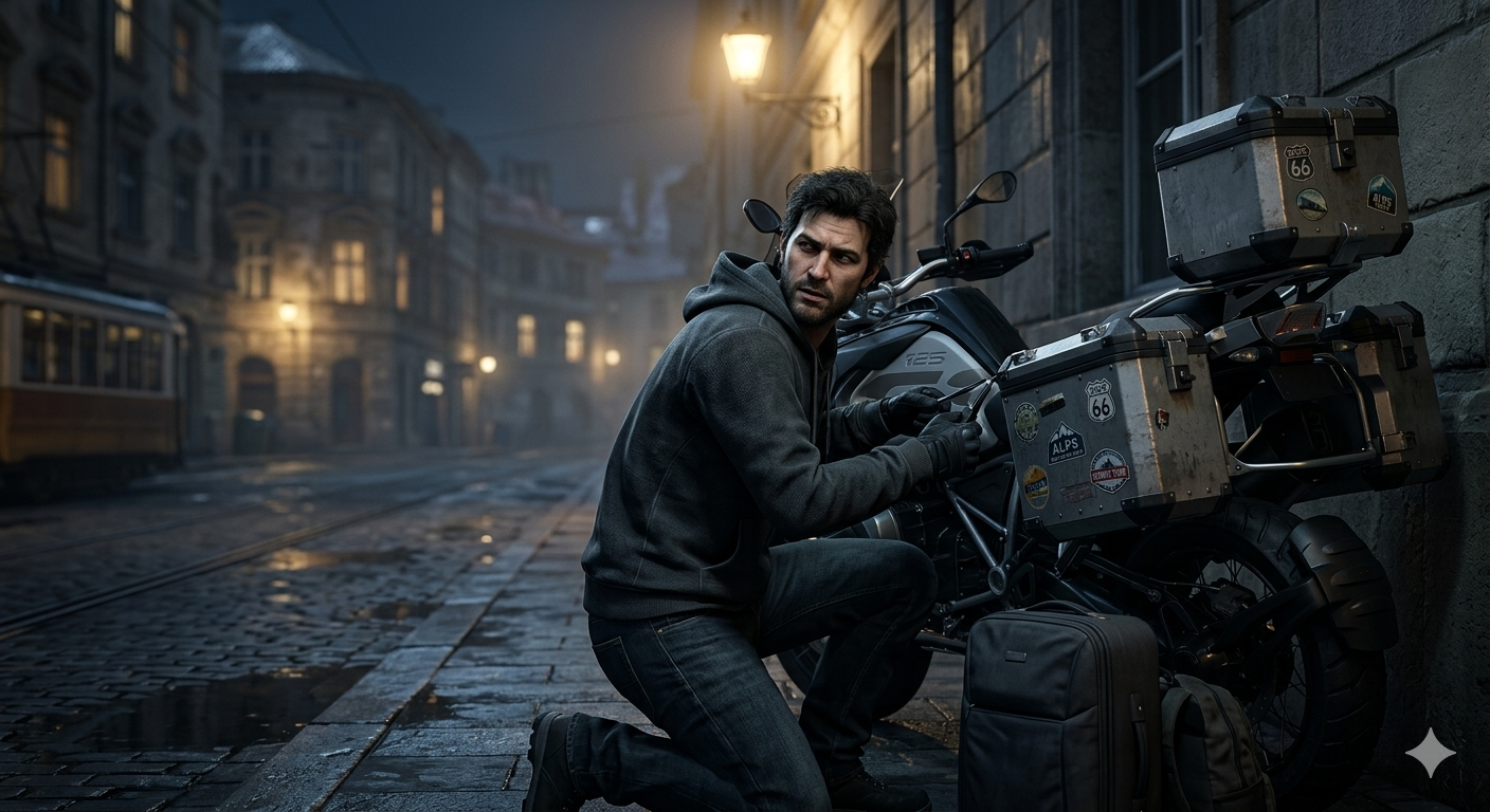 Turis Skotlandia Dibobol Saat Tidur di Sekotong, Motor dan Barang Rp142 Juta Raib